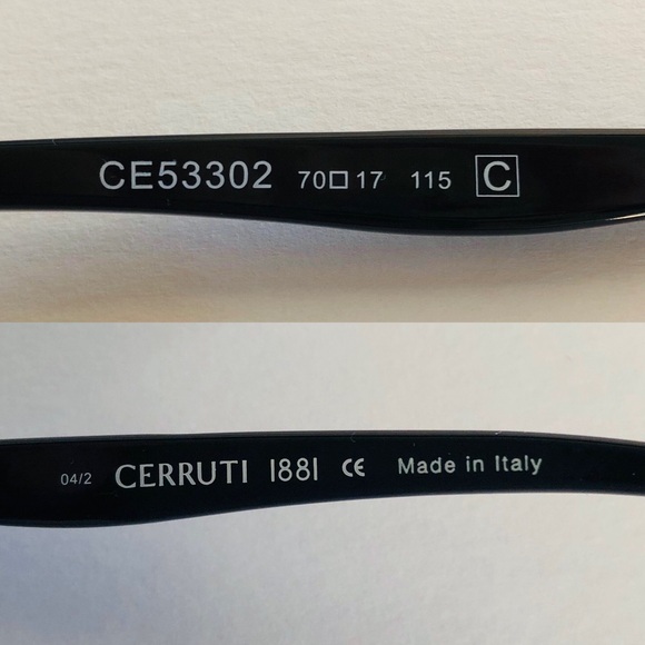 Cerruti 1881 CE 53302 Sunglasses with original case, *rare - Picture 16 of 17